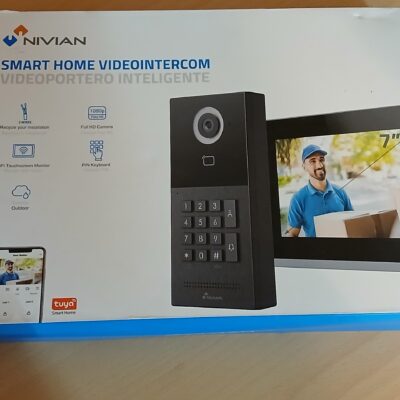 NIVAN Smart Home Video Intercom – Moderne WLAN Videotürsprechanlage mit App-Steuerung