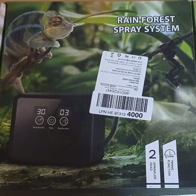 Rain Forest Spray System mit 2 Sprühköpfen & Timer