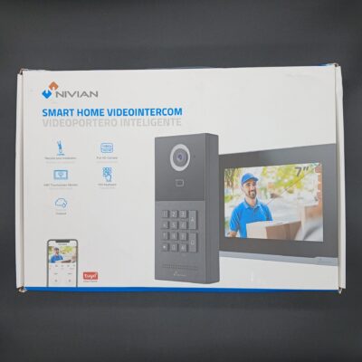 NIVAN Smart Home Video Intercom – Moderne WLAN Videotürsprechanlage mit App-Steuerung