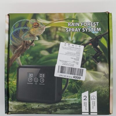 Rain Forest Spray System mit 2 Sprühköpfen & Timer