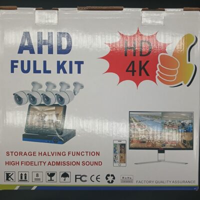 AHD Full Kit HD 4K Videoüberwachungs-Set